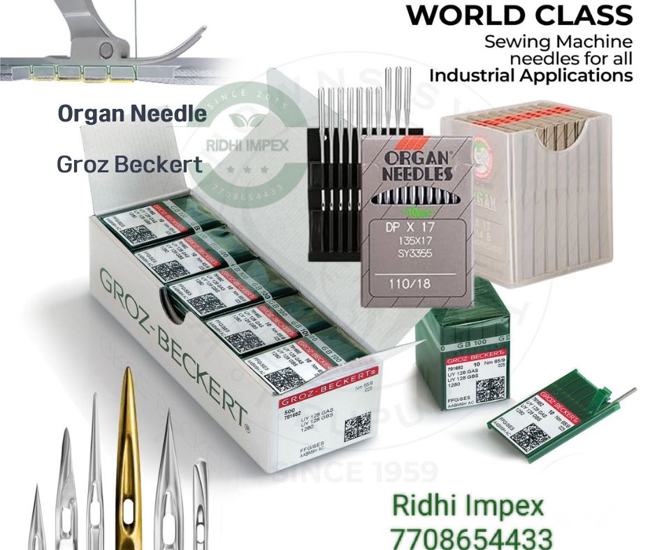 Groz Beckert | Organ Needles | SAN 10 | Gold Needle | Wholesale &amp; Retail